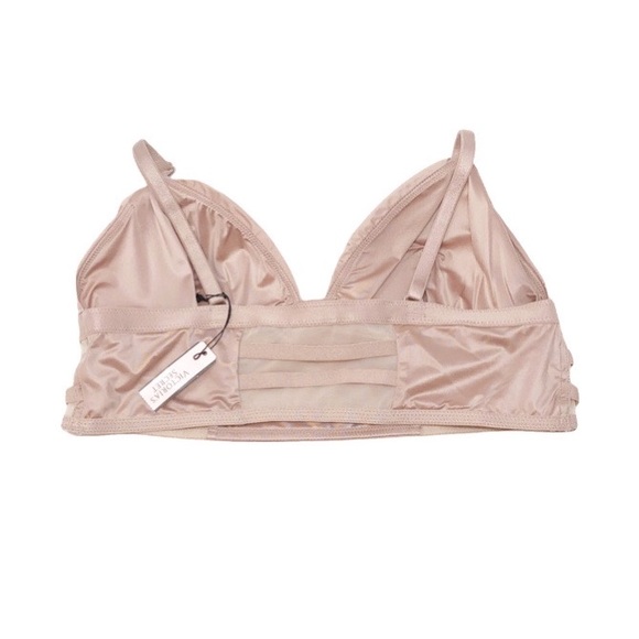 ✨NWT Victoria’s Secret Satin Strappy Mesh Bralette 32AA, 30A, 32A, 30B, 32B - Picture 4 of 11
